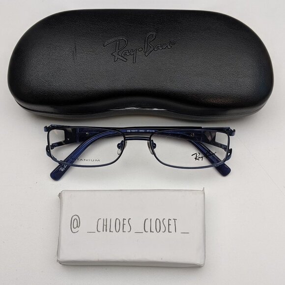 🕶️Ray-Ban RB1021T TITANIUM Eyeglasses /TA260🕶️ - Picture 1 of 12